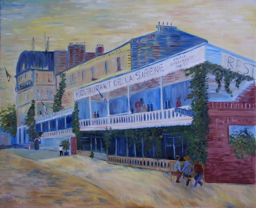 Vincent Van Gogh - The Restaurant de la Siréne at Asniéres